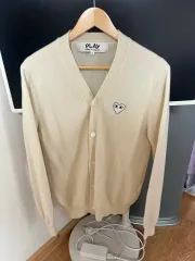COMME des GARCONS コム・デ・ギャルソン 白 カーディガン 出品のサムネイル