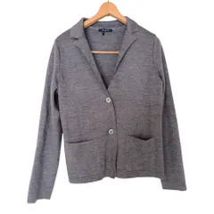 アクアスキュータム Aquascutum ニット ジャケット S2B 長袖 10サイズ グレー 1009707のサムネイル