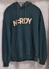 ノルディ(NERDY) BIG ブランク ロゴ オーバーサイズ フーディーのサムネイル