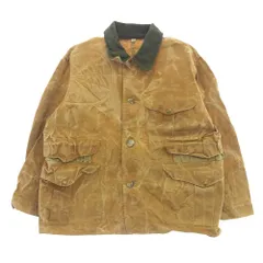 FILSON フィルソン 60s 円形タグ USA製 オイルド ハンティング ジャケット ブラウン系 44【中古】のサムネイル