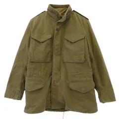 Buzz Rickson's バズリクソンズ BR11702 Type M-65 BUZZ RICKSON MFG. CO., INC バックサテン ミリタリー フィールド ジャケット カーキ系 S【中古】のサムネイル