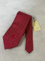 新品 クリフォード レッド パールシルバー ネックタイのサムネイル