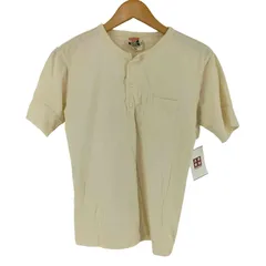 グラッドハンド GLADHAND USA製 ヘンリーネック Tシャツ メンズ  Sのサムネイル
