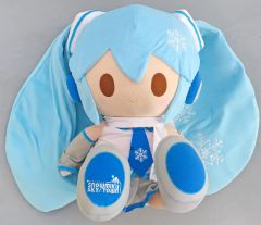 ビッグサイズ 雪ミクぬいぐるみ（We love music♥） スカイタウン限定