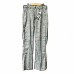 ベンデイビス BEN DAVIS パンツ スラックス チェックパンツ M グレーのサムネイル