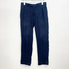 POLO RALPH LAUREN ポロ ラルフローレン SLIM FIT スリムフィット リネン パンツ インディゴ Ks7-64のサムネイル