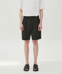 【CULLNI】ツイード素材 ベルト付 ショートパンツ ハーフパンツ サイズ1 CULLNI】ツイード素材 ベルト付 ショートパンツ ハーフパンツ サイズ1
