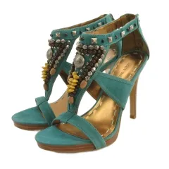 ナインウエスト NINE WEST サンダル グリーンのサムネイル