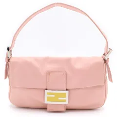 FENDI (フェンディ) マンマバケット ハンドバッグ ワンショルダーバッグ ピンク ナッパレザー シルバー金具のサムネイル