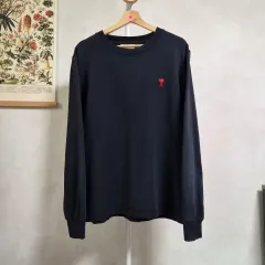 XL/105 アミ スウェット (起毛X / コンディション良し)のサムネイル
