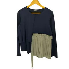 ズッカ ZUCCa シンメトリー プリーツ カットソー レディース JPN：M のサムネイル