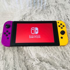 ジャンク品 Nintendo Switch 紫とオレンジのジョイコン 本体 - メルカリ
