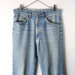 80's Levis リーバイス 517 オレンジタブ デニム フレア ブーツカット ヒゲ ブルー W33/ 古着 ヴィンテージのサムネイル