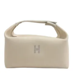 エルメス HERMES ブリッドアブラック GM ハンドバッグ ポーチ フランス製 ベージュ系 ☆AA★のサムネイル