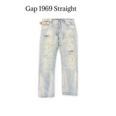GAP デニム W34 EXTRA SLIM FIT ヴィンテージ加工 ダメージ - メルカリ