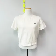 A.P.C. アーペーセー 正規品 レディース クロップド コットン 半袖 Sのサムネイル