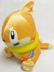 [Used] Stuffed Animal Buizel Super DX Round and Chubby Plush Toy Buizel Evolution Collection ~ "Pocket Monster Diamond & Pearl
