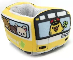 中古】ぬいぐるみ キイロイトリ 電車ぬいぐるみ 「リラックマ15周年×京