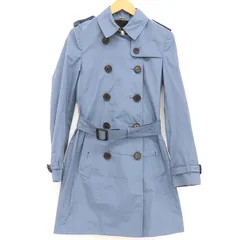 バーバリー BURBERRY トレンチコート ダブルボタン レディース ポリエステル100％ サイズ170/80A 【yy】【中古】4000065801101594のサムネイル