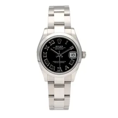 【中古A】 ロレックス 時計 デイトジャスト 31 278240 ブラックローマ文字盤 自動巻き ROLEX オイスターブレスのサムネイル
