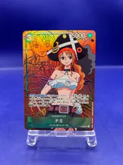 ナミ　OP02-036　SP　パラレル　ワンピースカード 頂上決戦のサムネイル