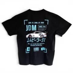 新品未使用 LIBERTY WALK リバティーウォーク Tシャツ 半袖 ブラック 黒 ポルシェ T277-POSBBK-XXXL BOX JDM Porsche Tee Black XXXL 管理番号：375A-2420のサムネイル