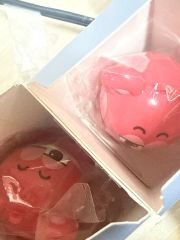 【未使用】 崖の上のポニョ　キャンディーポット　蓋付き菓子入れ　ジャー　ジブリ 未使用】 崖の上のポニョ キャンディーポット 蓋付き菓子入れ ジャー