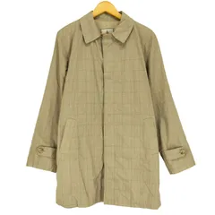 バラクータ BARACUTA BLUE LINE チェック柄 比翼ステンカラーコート メンズ UK：38 のサムネイル
