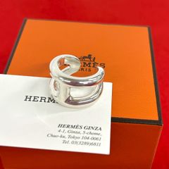HERMES エルメス】リマ リング PM54 シルバー 14号 - メルカリ