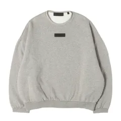【美品】FEAR OF GOD フィアオブゴッド スウェット オートミール系 サイズ:M FOG ESSENTIALS パイピング クルーネック スウェットシャツ トップス トレーナー 【メンズ】【中古】のサムネイル