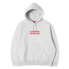Scupreme シュプリーム パーカー ヘザーグレー サイズ:S 23SS インサイドアウト ボックスロゴ スウェットパーカー Inside Out Box Logo Hooded Sweatshirt トップス フーディー プルオーバー【メンズ】【中古】のサムネイル