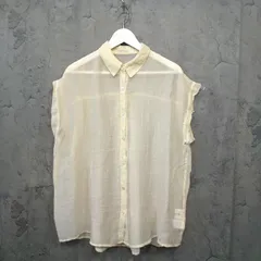 nemne 2WAYシアーシャツ イエロー アイボリー M ネムネ 長袖 半袖のサムネイル