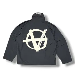 VETEMENTS 19AW アナーキーロゴトラックスーツ ジャケット ブルゾン ヴェトモン MAH20JA211 ブラック M （19970M）のサムネイル