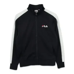FILA (MEN - XS) ポリ ロゴ ジップアップ ジャージのサムネイル