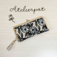 ☆ミナペルホネン☆lolo pinkのがま口財布☆持手付 - メルカリ