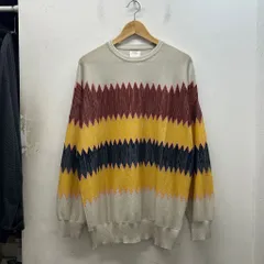 visvim ビズビム 22SS AMPLUS KNIT L/S ZIG-ZAG サマーニット 0122105012003 アイボリー size:1【中目黒B07】のサムネイル