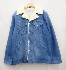 ★9008☆Wrangler ラングラー niko and... 別注 WM1770 ボアデニムジャケット ランチコート Lのサムネイル