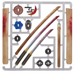 [Used] Plastic Model Kit - Pre-Pla Figure Weapons - Samurai's Hobbies ~The Path of Evil~