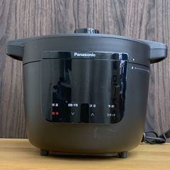 美品 Panasonic 電気圧力鍋 NF-PC400 ブラック 2024年製 - メルカリ