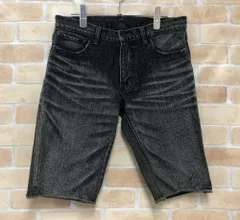 【中古】 NUMBER (N)INE ナンバーナイン ドリーム期 カットオフハーフパンツ ブラック 1 111444767のサムネイル