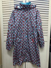 美品】PRADA プラダ ドッグウェア レインコート レッド 三角ロゴ