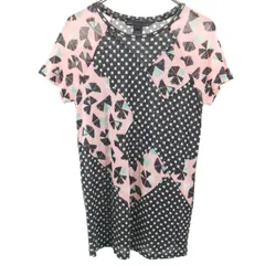 MARC BY MARC JACOBS マークバイマークジェイコブス 総柄 半袖 Tシャツ S ピンク系 レディース 古着のサムネイル