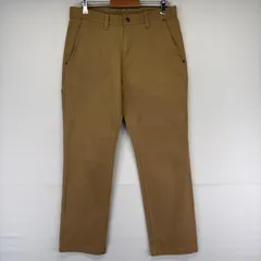古着 エディー・バウアー Eddie Bauer ダック パンツ ツールポケット ジッパーフライ ワンポイント ストレート w34 L32  ベージュ メンズのサムネイル