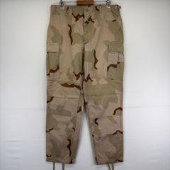 米軍デザート6カラー迷彩 コンバットパンツ チョコチップ迷彩M/R 91年