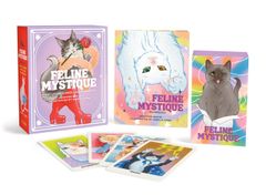 Feline Mystique: A Cat Lover's Deck and Guidebook 