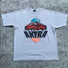 AKIRA アキラ 90s Tシャツ ネイビー 鉄雄 ビンテージ アニメ レア
