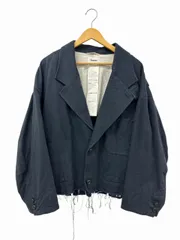 ダブレット doublet 21SS SILK CHINO CUT-OFF JACKET シルク チノ カットオフ ジャケット 10JK39 M 紺 ネイビー ブランド古着ベクトル 中古 260402のサムネイル