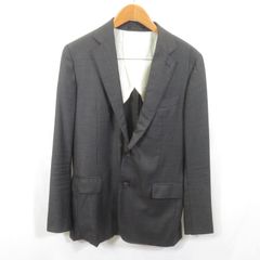 BARNEYS NEWYORK MANHATTAN Luigi Botto ダイナミックシルク テーラードジャケット