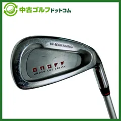 【中古】レディース ダイワ オノフ UNDER CUT CAVITY 6I アイアン 【L】 SMOOTH KICK LP-1のサムネイル