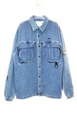 NIKEナイキNOCTAノクタDRAKEドレイクOPALデニムシャツジャケットL